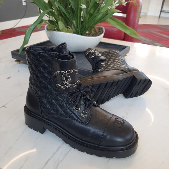Chanel Combat boots G31852 original - Picture 9 of 16
